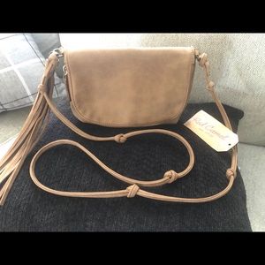 Dark Camel Crossbody.